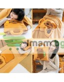 3в1 Плюшена играчка Capybara възглавница одеяло и чанта